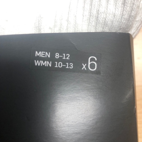 Nike Men's Everyday Plus Cushion Crew 6 Pack Socks - Picture 4 of 9